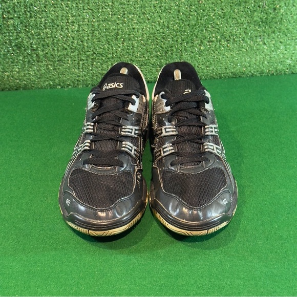 ASICS Gel-Rocket B053N Black Silver Women’s Size 9.5 - Picture 2 of 6